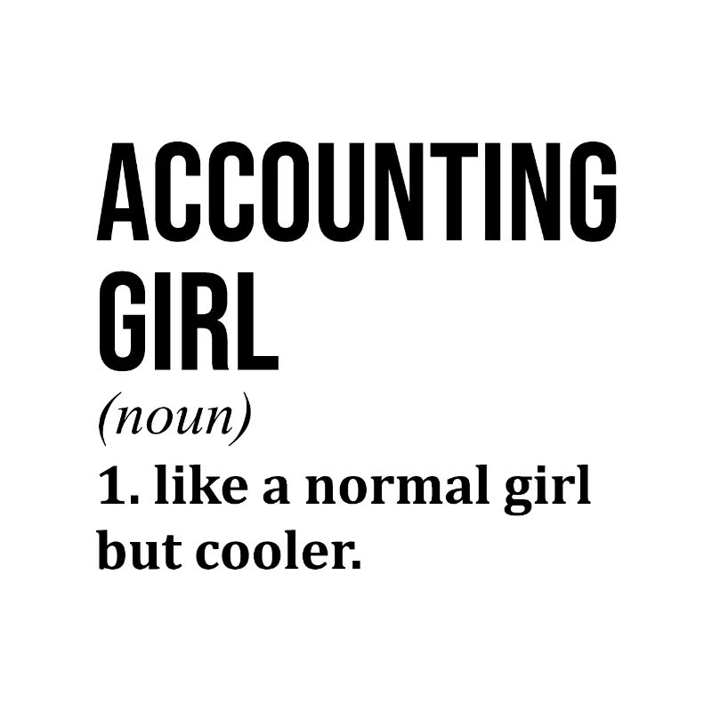 Comptabilité Fille Drôle Dire