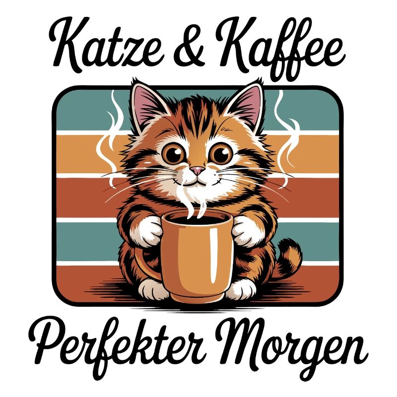 Katzenkaffee Retro Kaffeepause