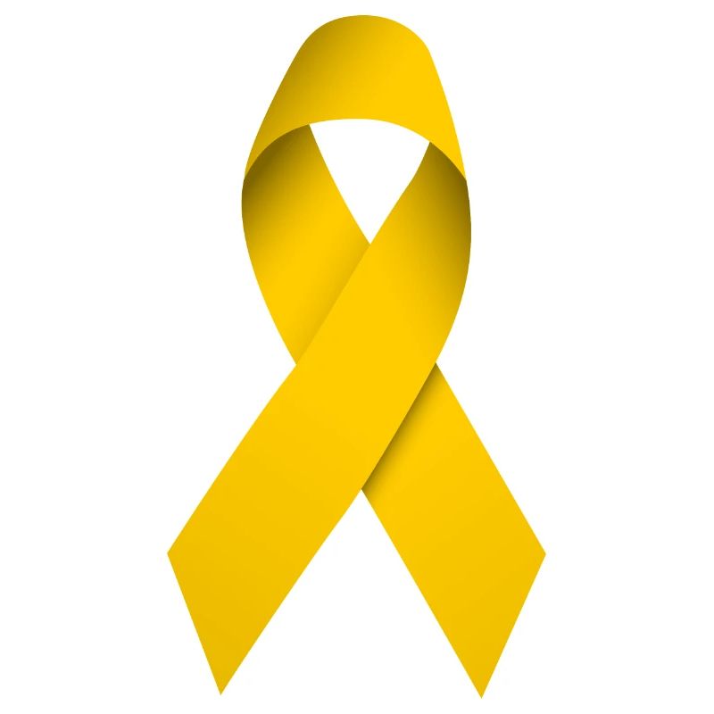 Conception du ruban de solidarité jaune