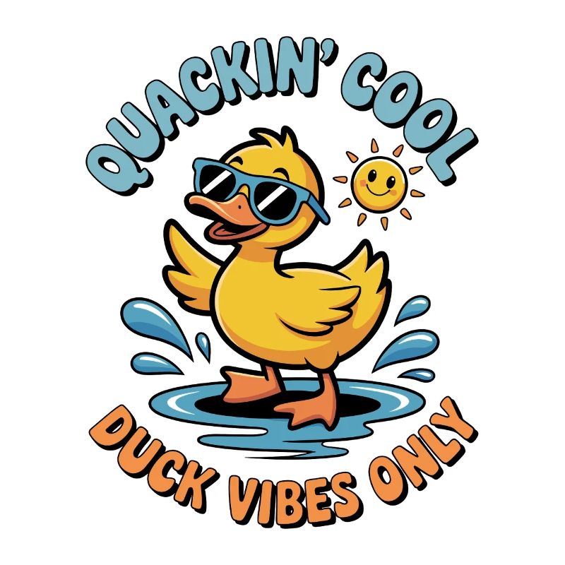 Cute duck design