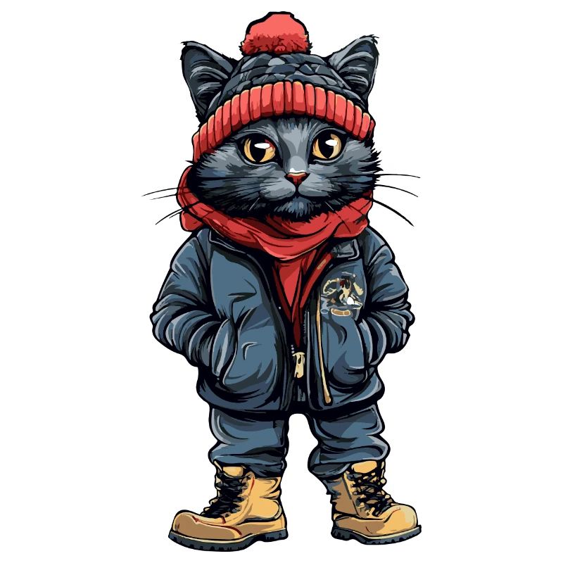 Mode d’hiver pour chat