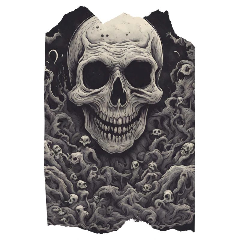 Malevolent Monarchy Evil Skull Undead Skeleton