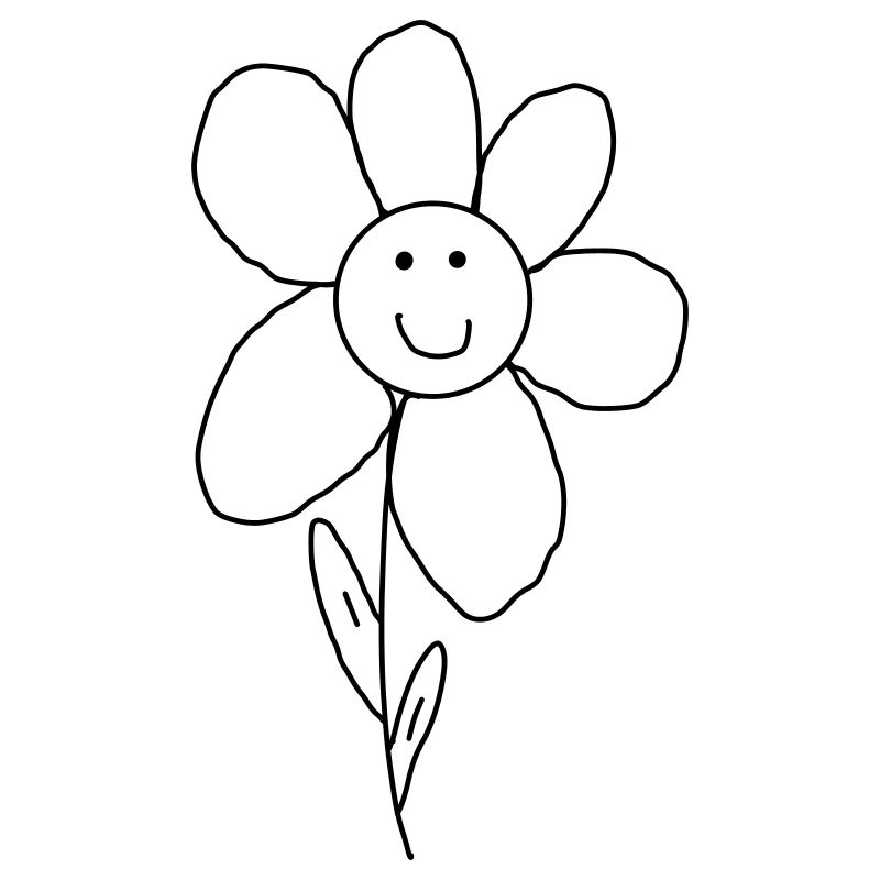 Blumengesicht