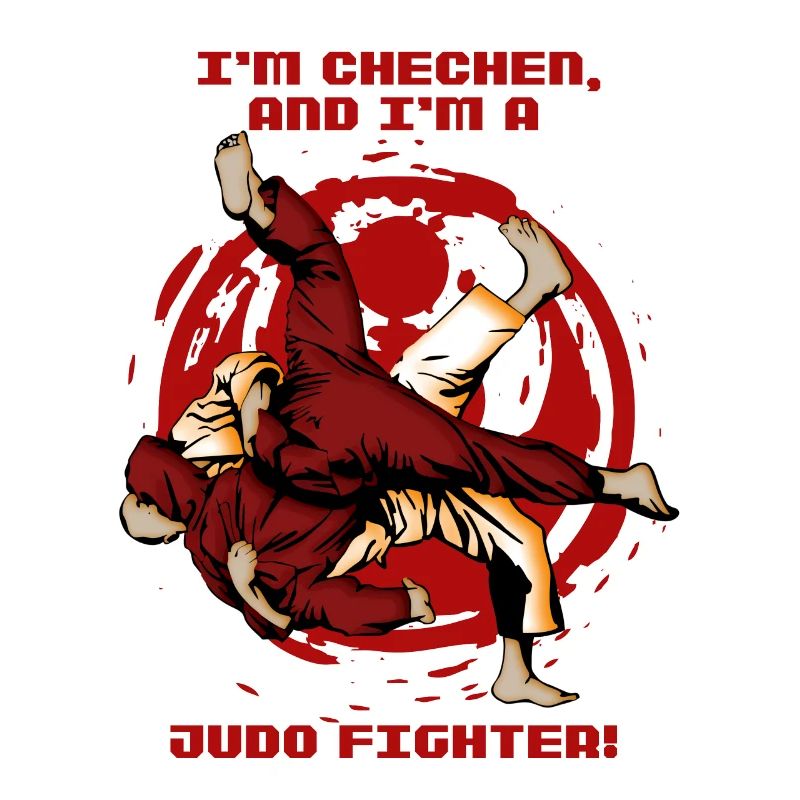 Chechen Tshirt - Judo - Fighter - Tschetschen