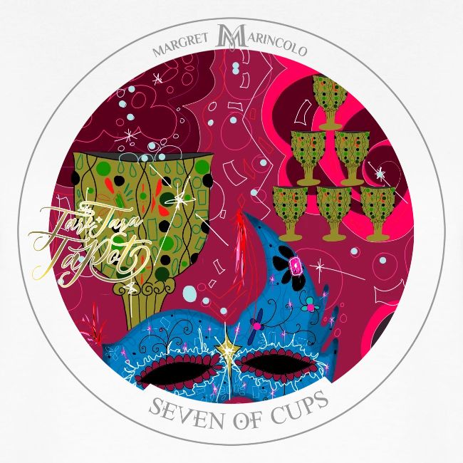 Seven of Cups | Sieben der Kelche Tarot Karte