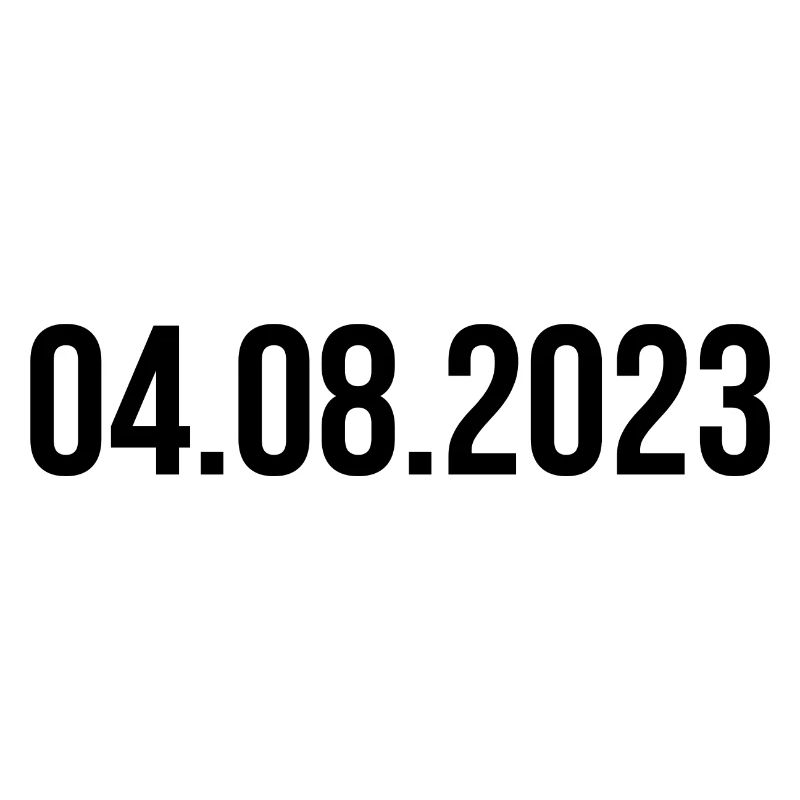 04.08.2023 Date