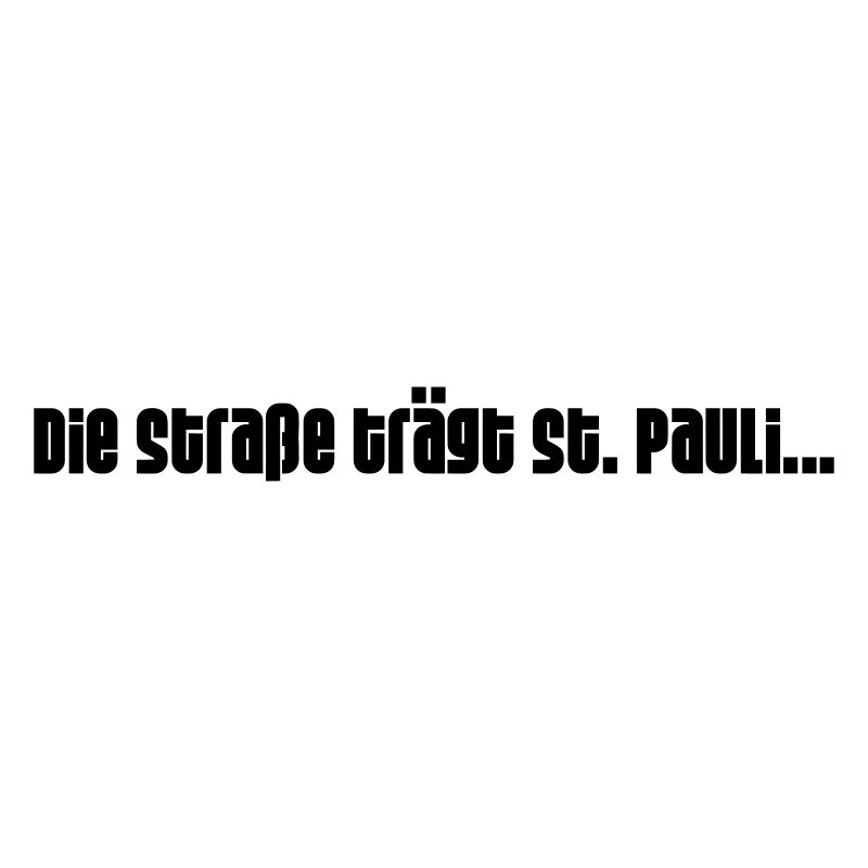 die Straße trägt St.Pauli