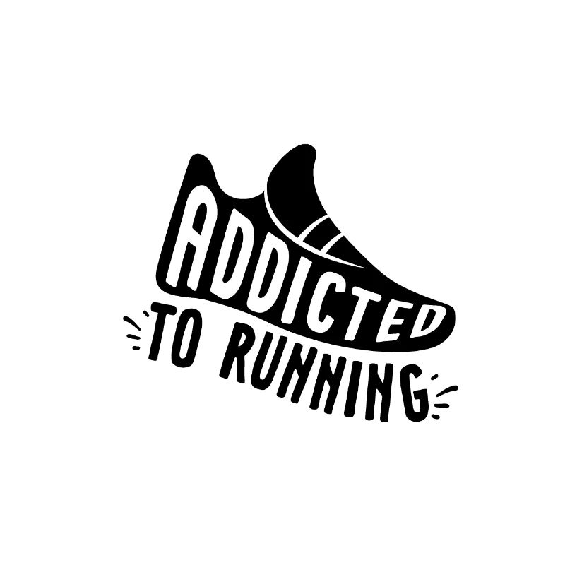 Accro à la course à pied Gift Run Trail