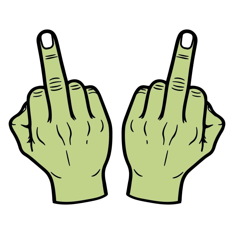 Mittelfinger Hand