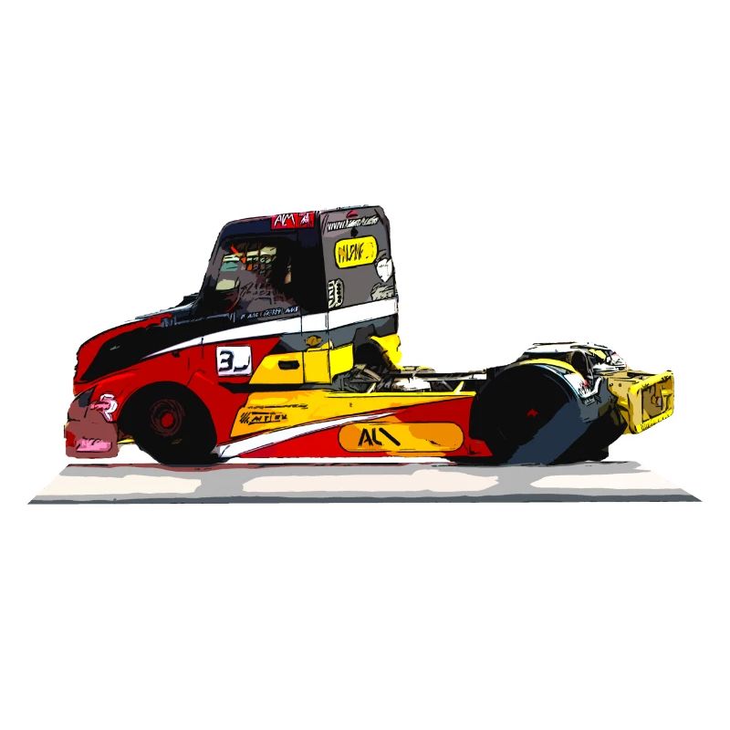 camion de course