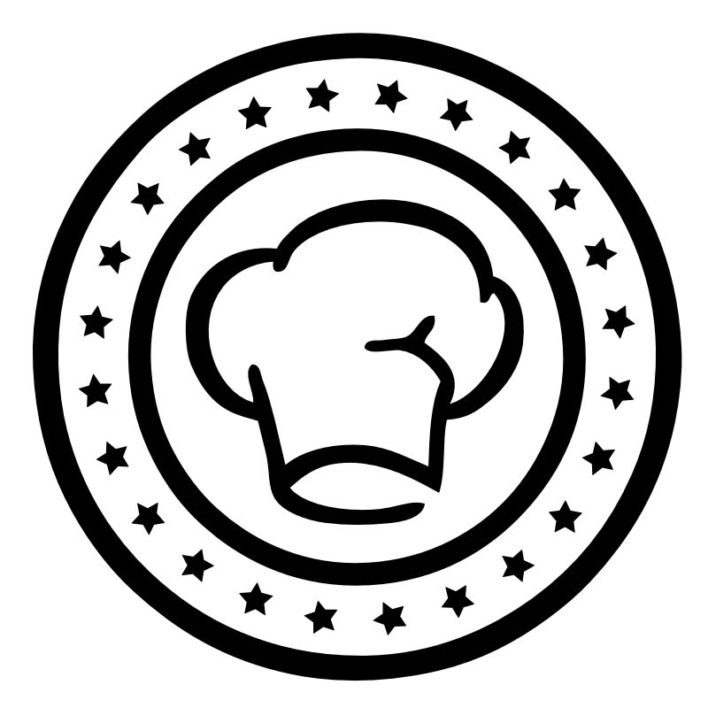 Chapeau de chef emblème