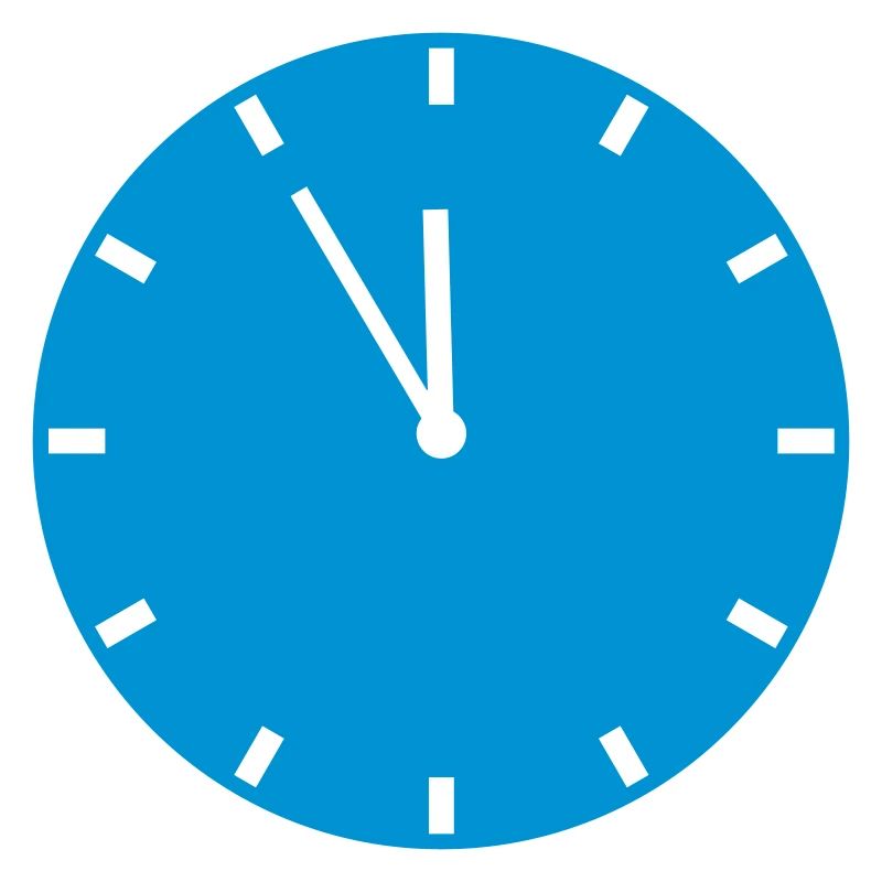 Wall Clock Time Hands