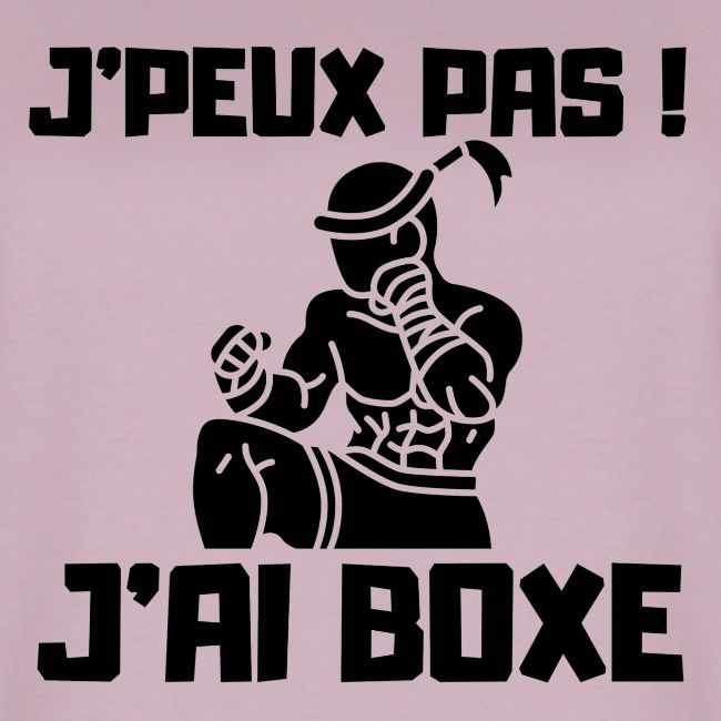 JPEUX PAS JAI BOXETHAI