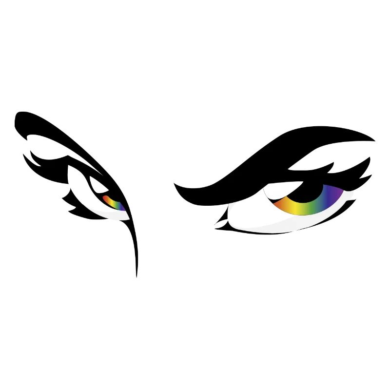 Rainbow 34w - Augen - Gesicht - face