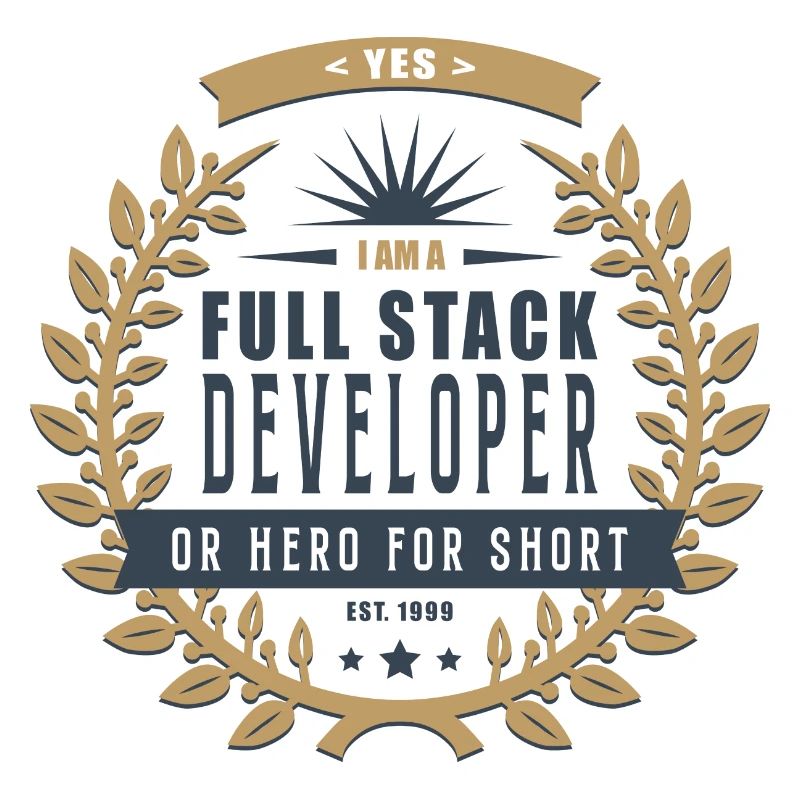 Full Stack Developer dunkel