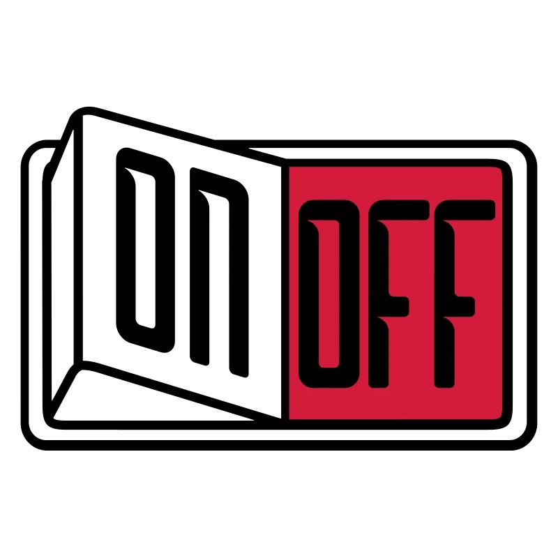 off on switch button button turn off