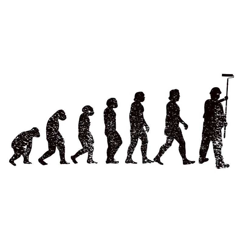Maler und Lackierer Evolution Pinsel Streichen