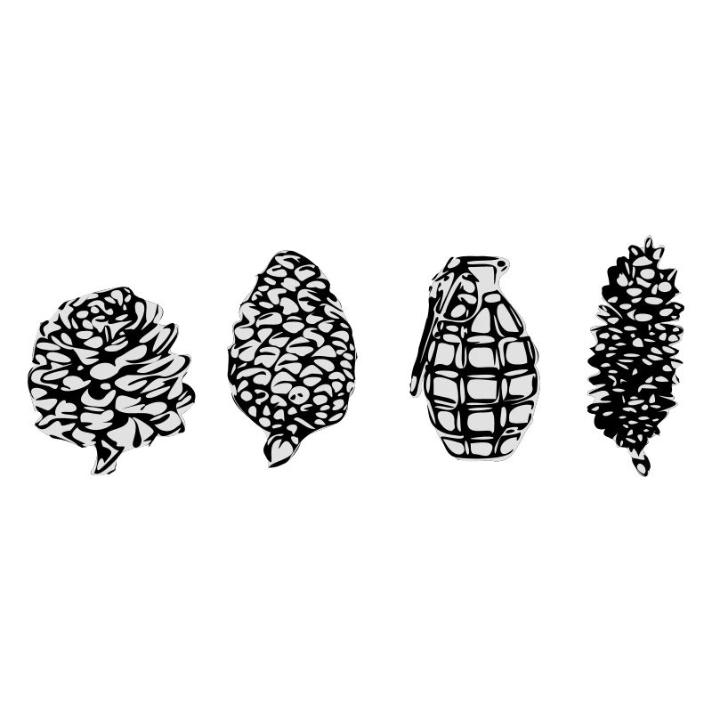 Granade / Fir Cone Design