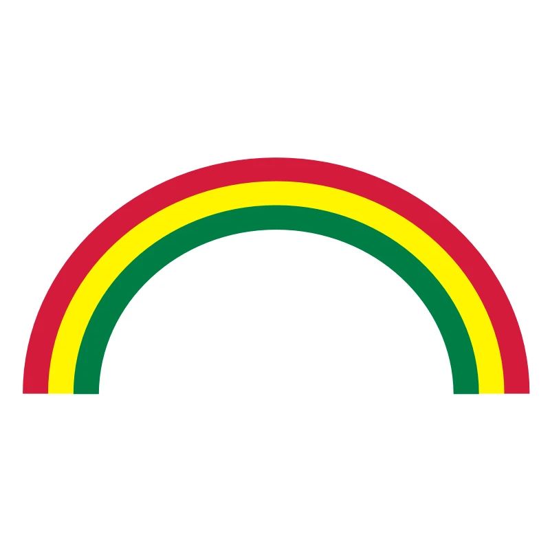 Regenbogen, Rainbow, 3farbig