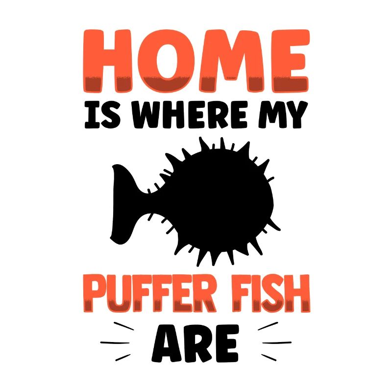 Le poisson-globe est ma maison Poisson-globe géant