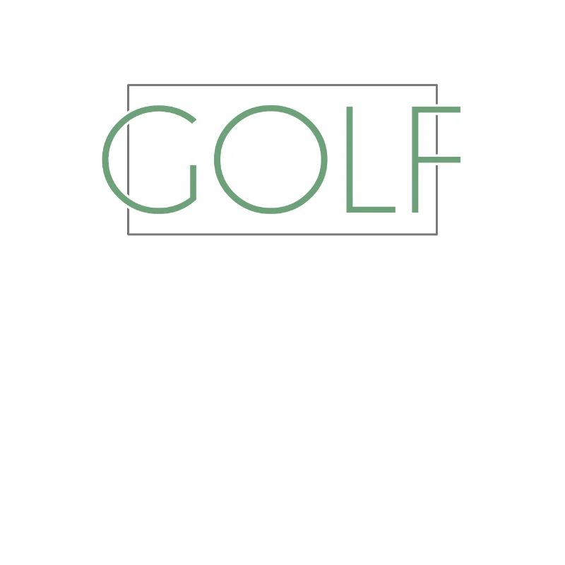 Lettrage de golf