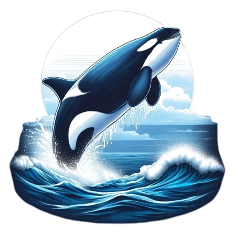Blauer Orca