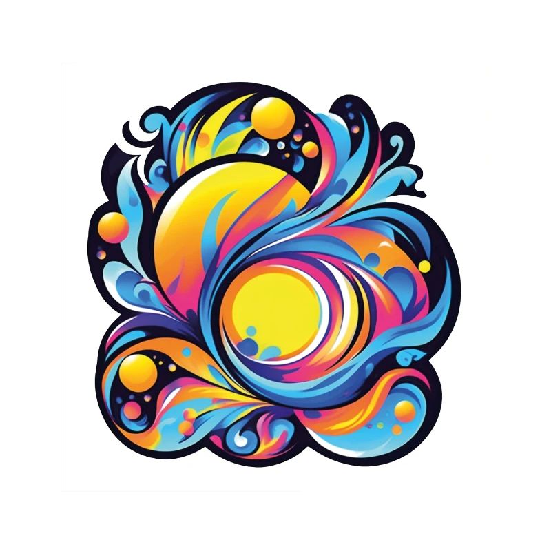 Rainbow Swirl : une explosion d’énergie créatrice
