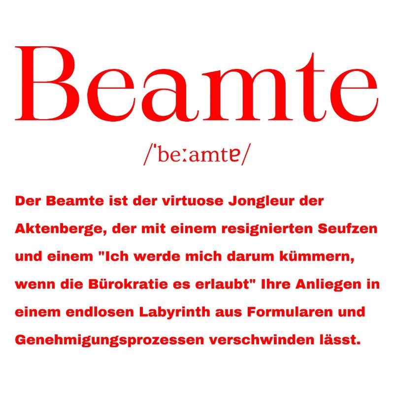 Beamte Definition