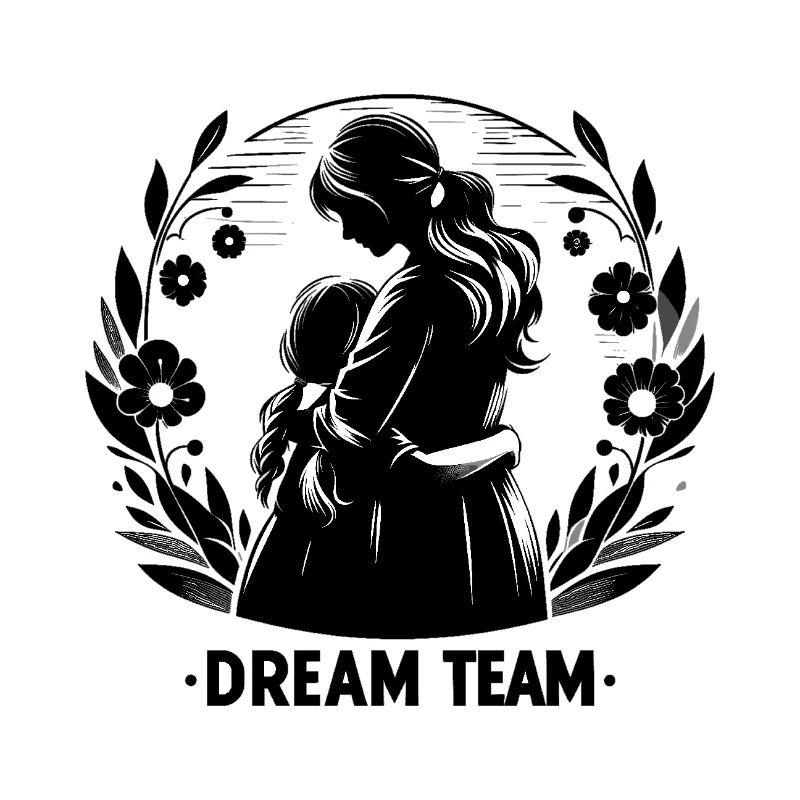 Mutter und Tochter Traumteam Team Geschenk
