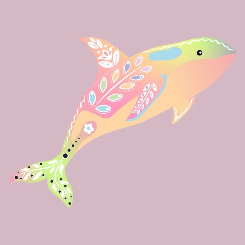 Rainbow Orca