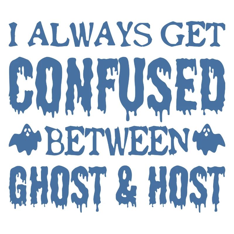 Paranormal Investigator Confused Ghost & Host