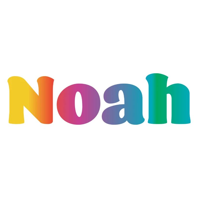 Vorname Noah Regenbogen Geschenk