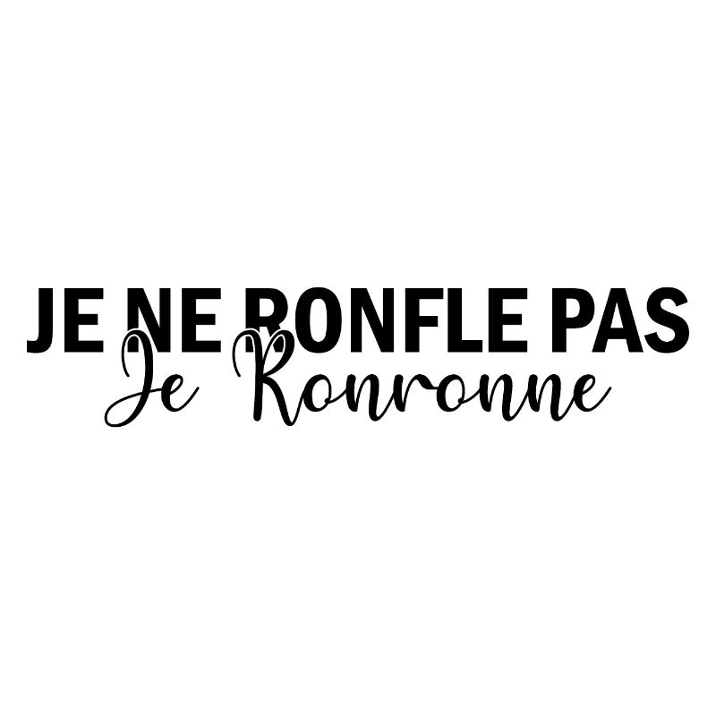 Je Ne Ronfle Pas Je Ronronne