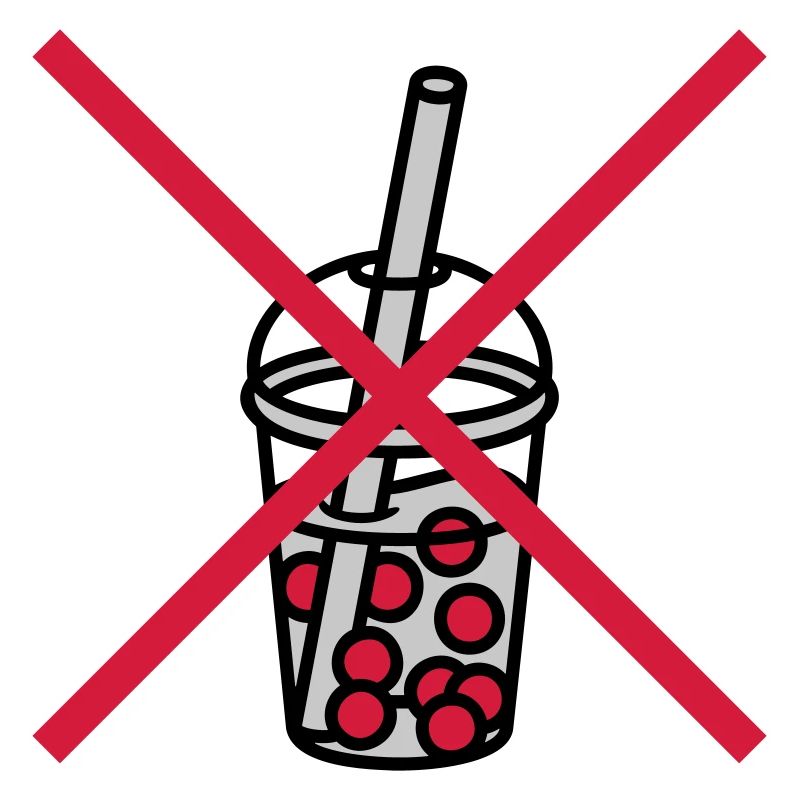 Shield Bubble Tea interdit