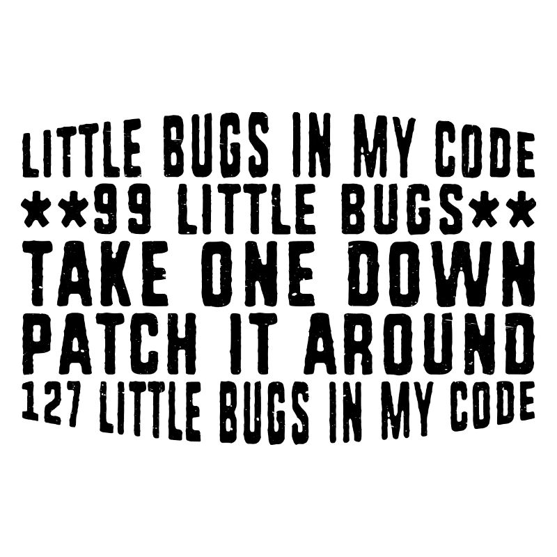 99 petits bugs dans mon code 8