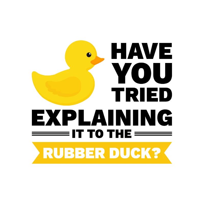 Programmer rubber duck debug
