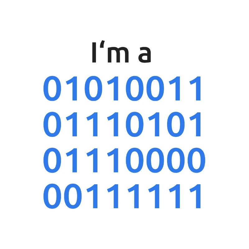 Programmierer Binär - Ich bin ein Nerd