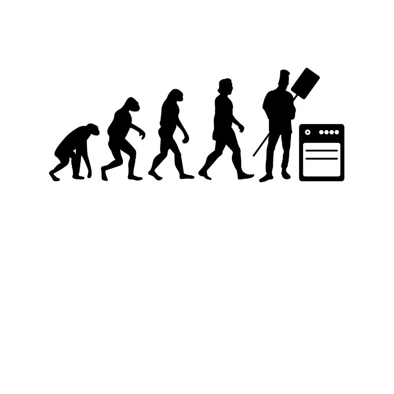 Bäcker Evolution Bäckermeister Konditor Backen