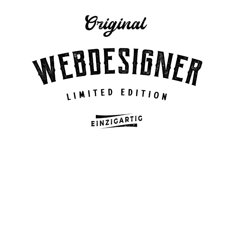 Webdesigner Limited Edition Webdesign