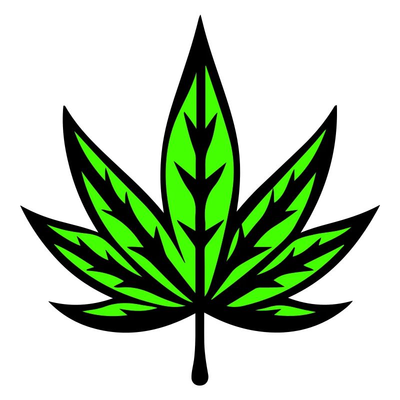 Hemp Leaf Hemp Symbol Weed Cannabis