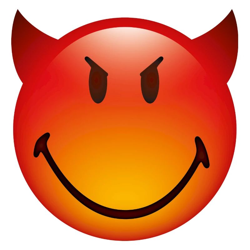 Smiley Glossy Devil