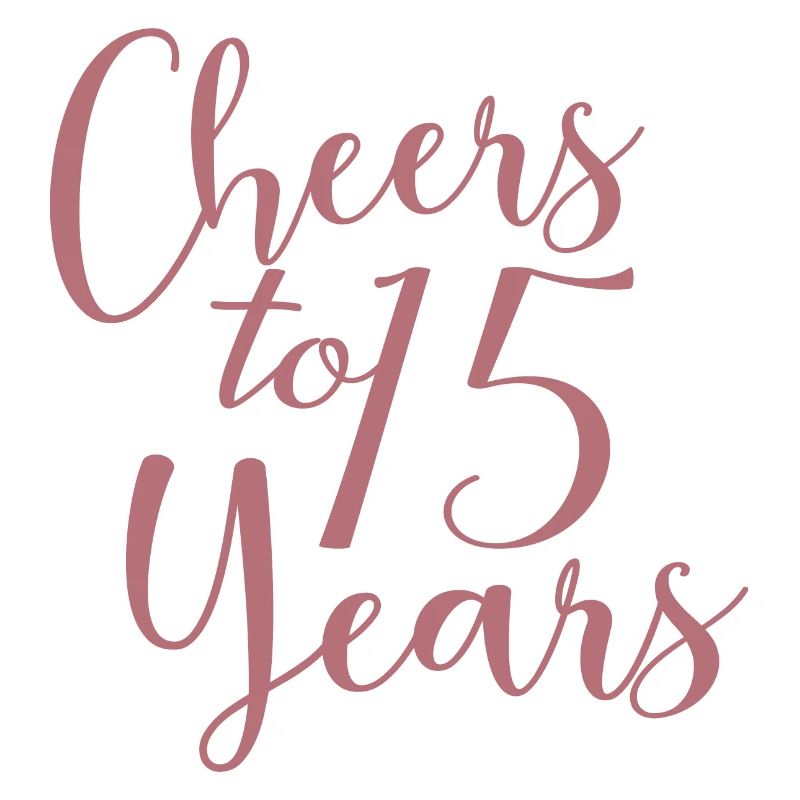 Vive le 15e anniversaire de 15 ans