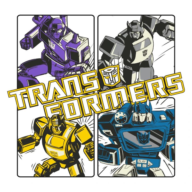 Transformers G1 Megatron, Bumblebee Et Soundwave