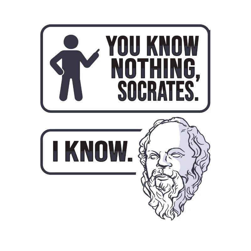 Socrates Philosophy Design for a philosopher