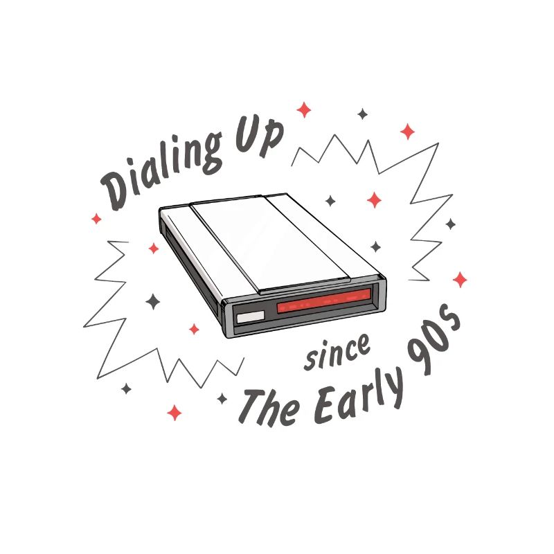 90s Nostalgie Rétro 90s Dial-up