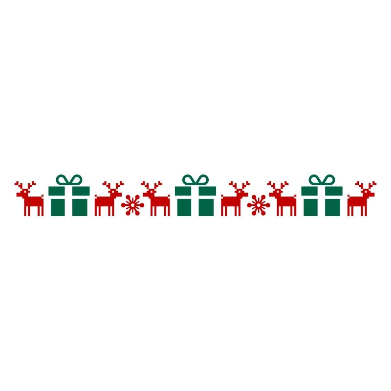 Norwegian Pattern, Christmas, Template, Your Text
