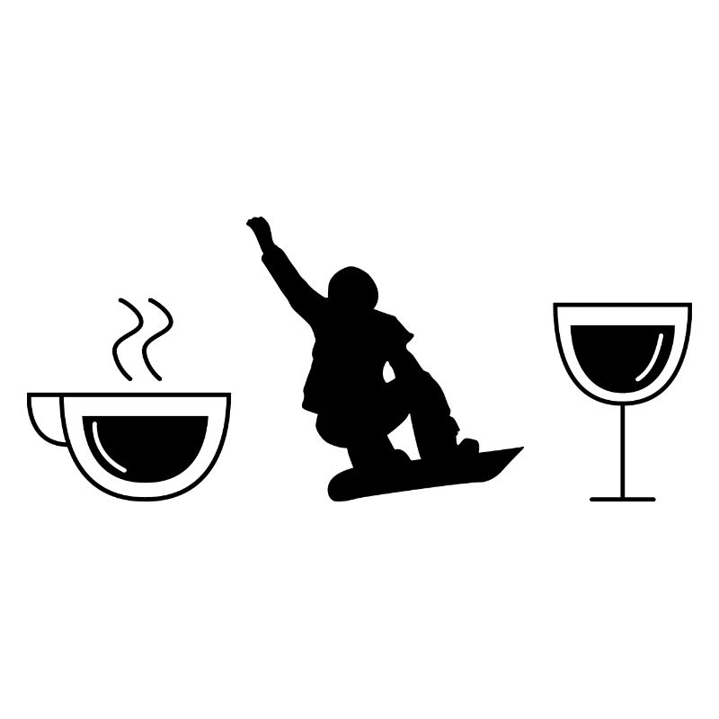 Vin de café et snowboard - (2)