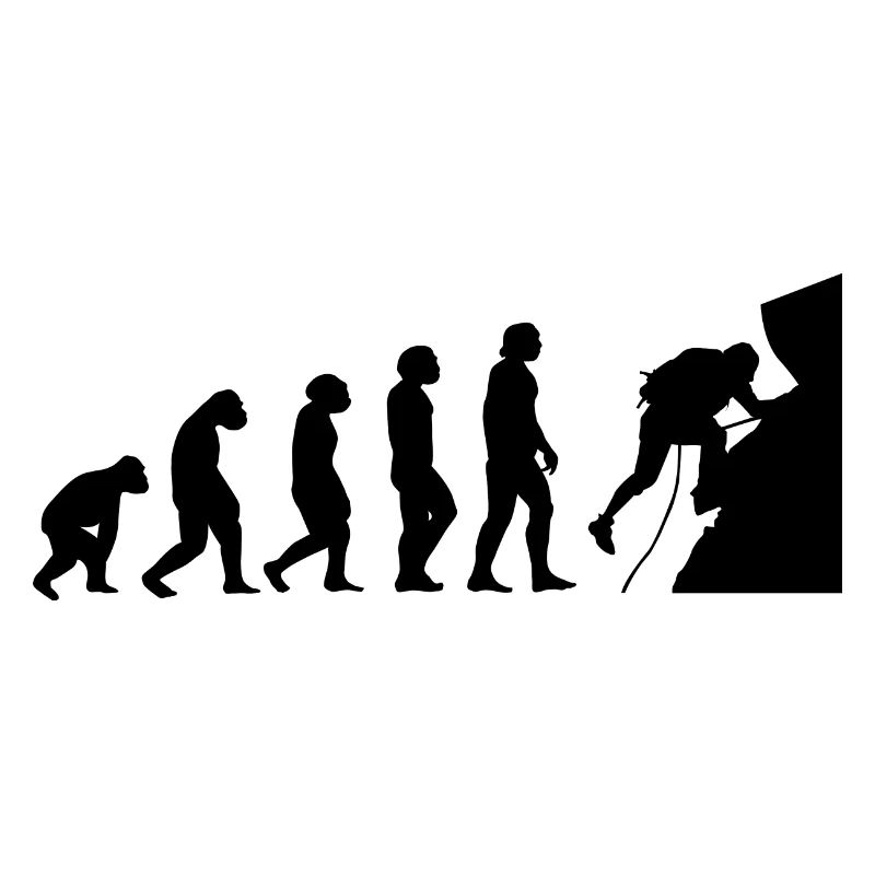 Evolution und Klettern -