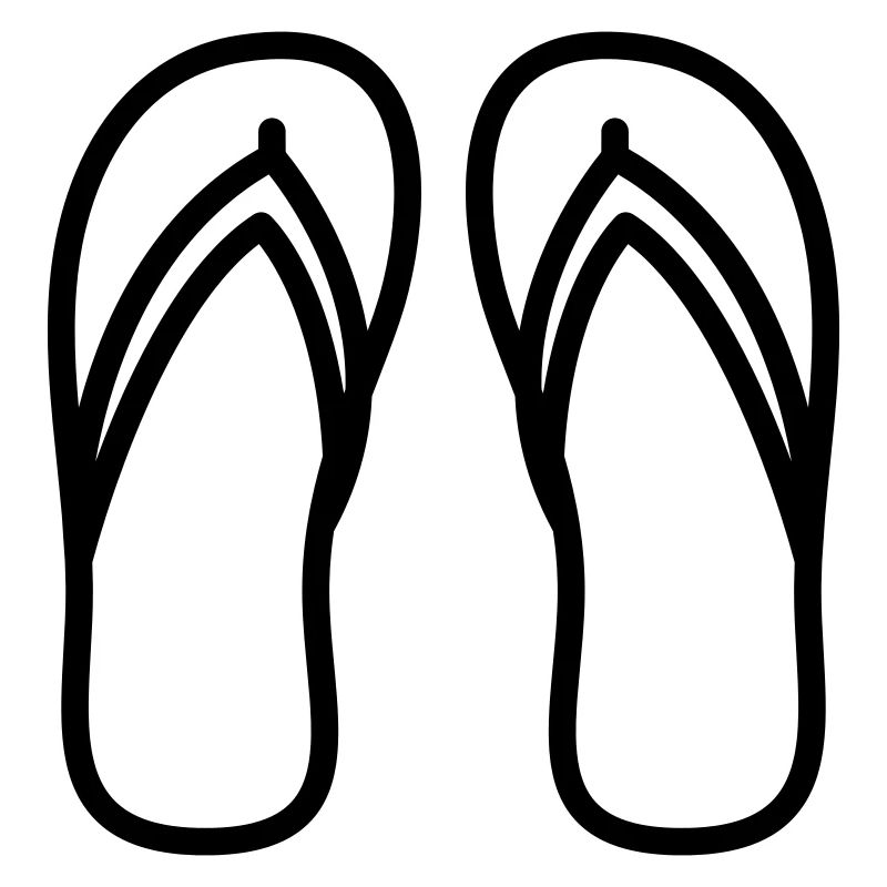 Flip-flops icon