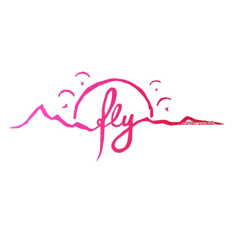 fly Alps Gleitschirm rot
